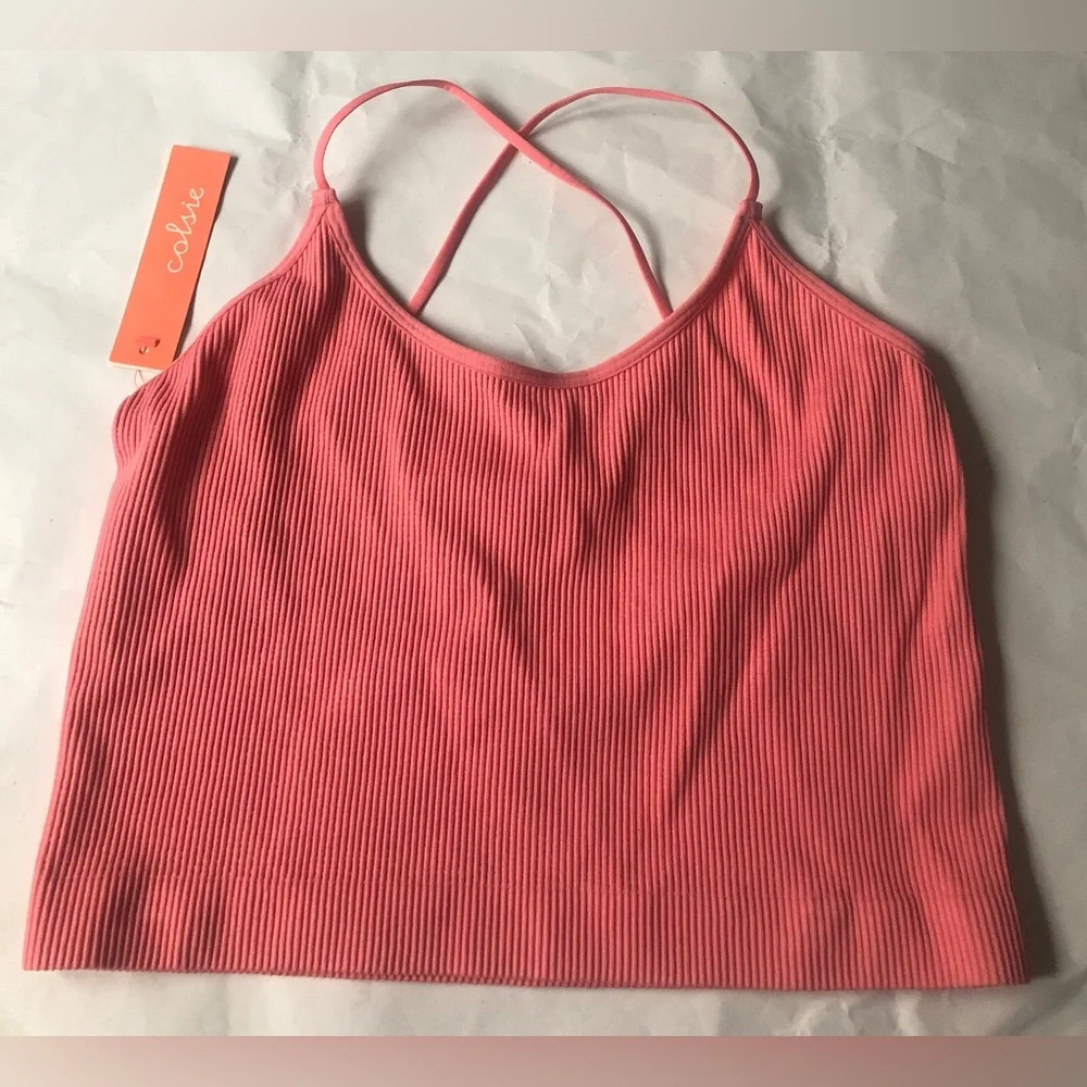 Colsie Ribbed Bralette Size‎ XL NWT